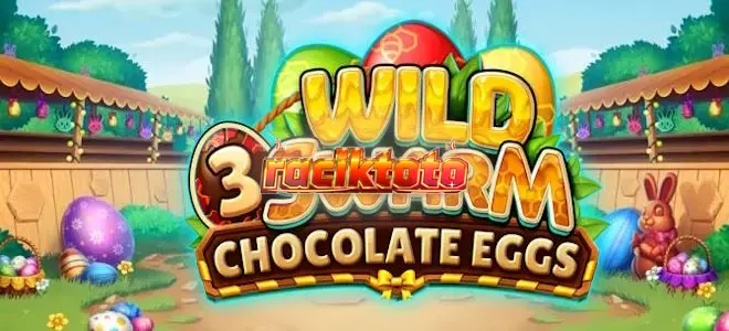 Tampilan visual slot Wild Swarm 3 Chocolate Eggs dengan tema Paskah yang ceria