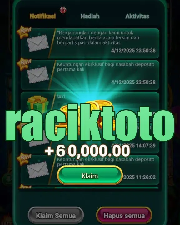 raciktoto Masuk
