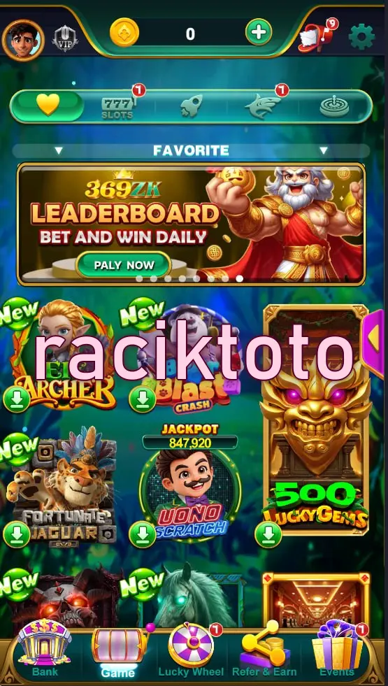 raciktoto Masuk