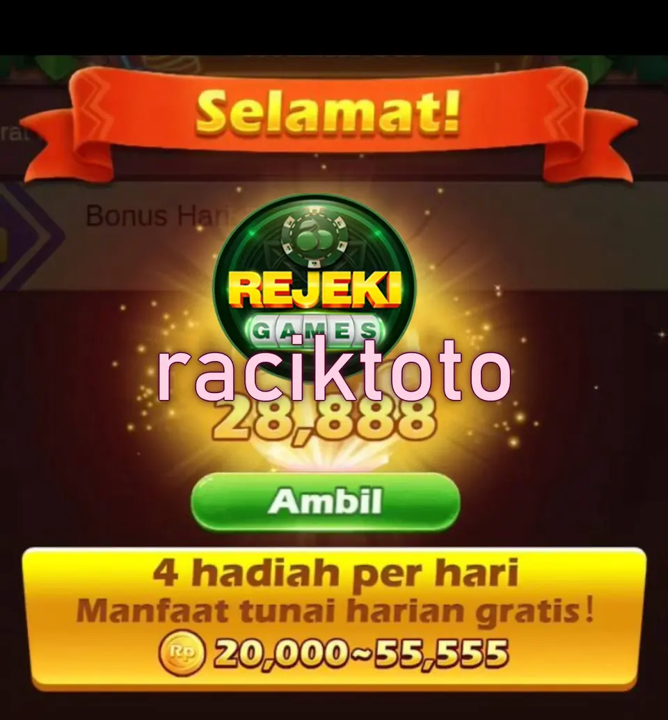 raciktoto Tangkapan Layar Resmi APK